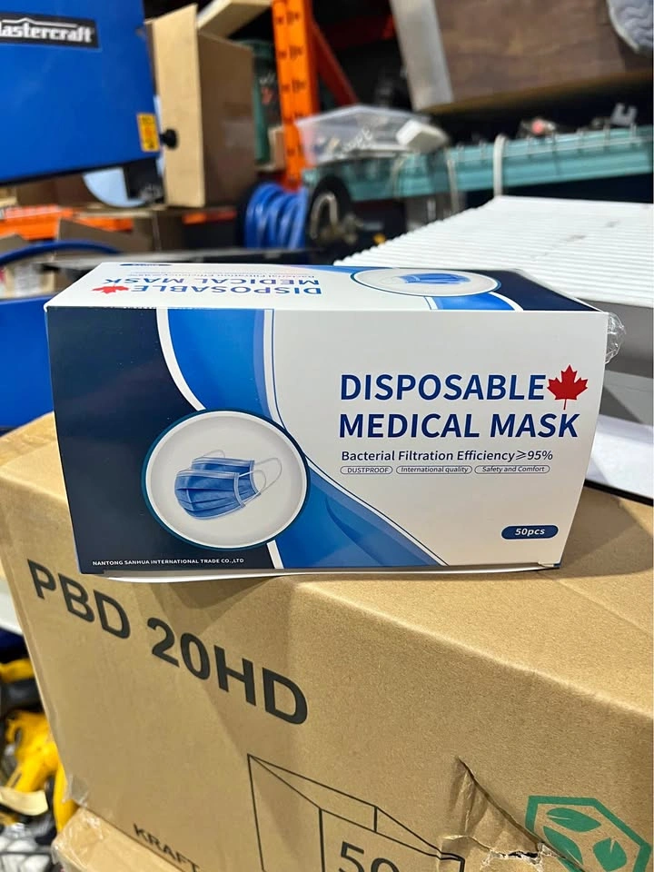 New 3 Ply Disposable Medical Masks 50pcs