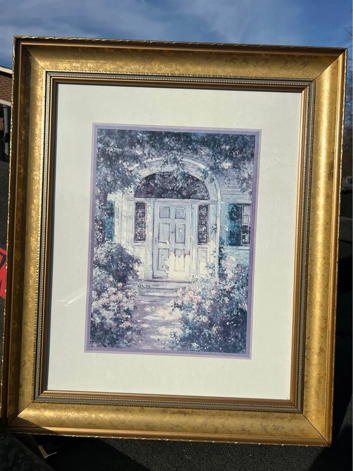 Gold Framed Doorway Art Print - photo 2