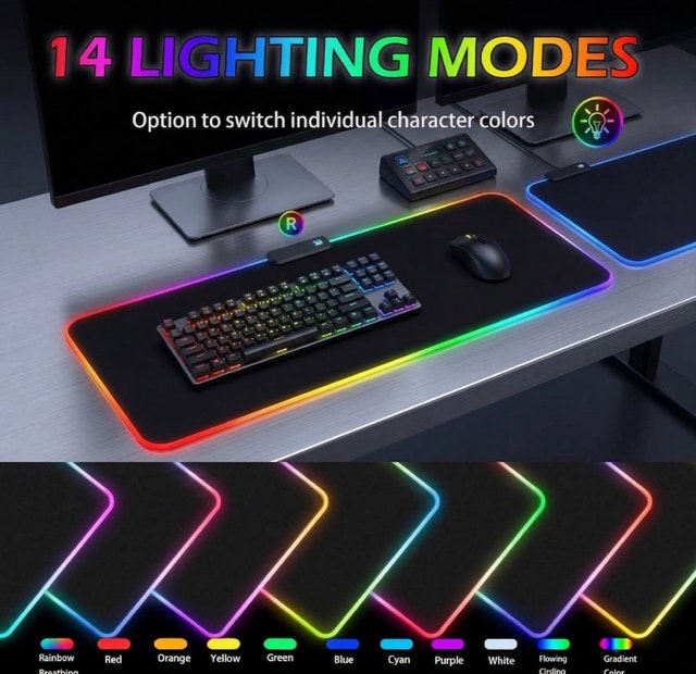 RGB Mouse Pad UNOPENED