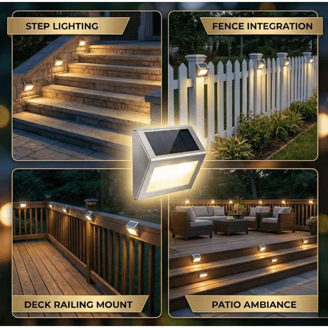Solar Lights 8 Pcs brand new - photo 2