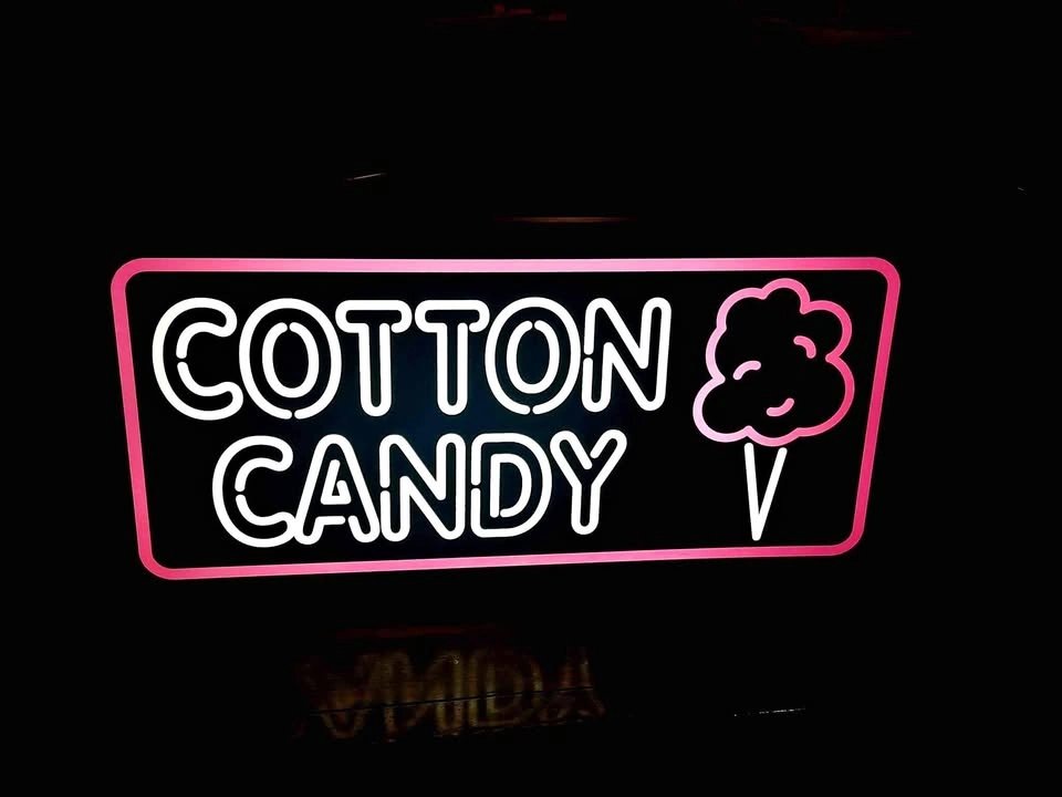 Neon Content Candy Advertising Light
