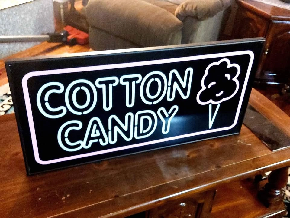 Neon Content Candy Advertising Light - photo 2