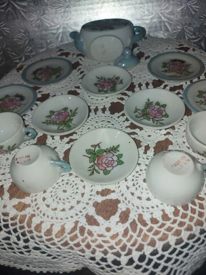 Miniature Japanese Tea Set - photo 2