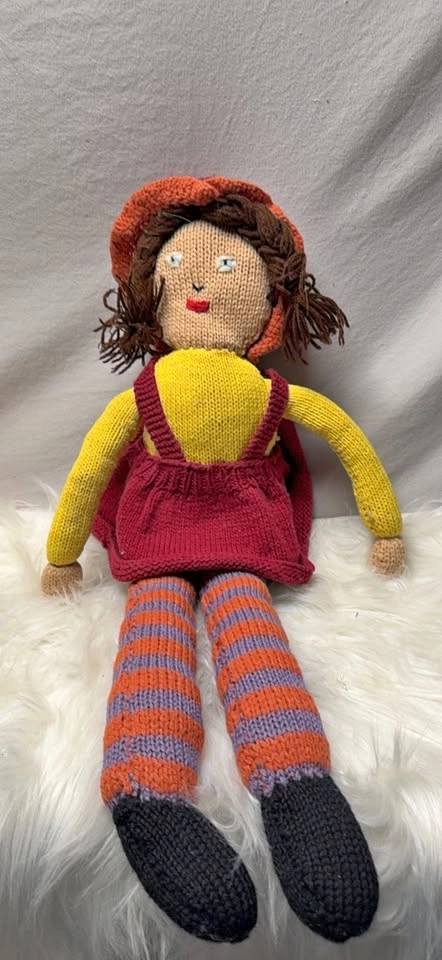 Handmade Knitted Doll