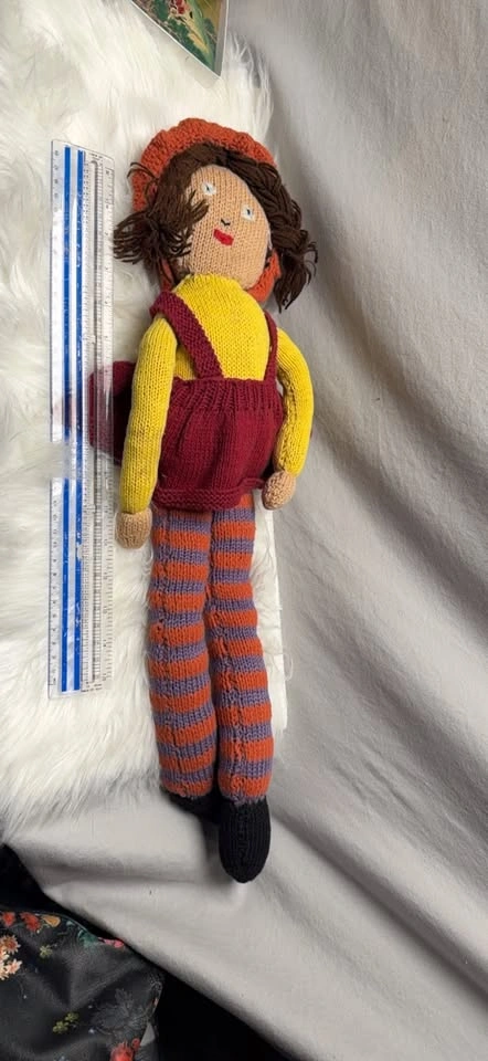 Handmade Knitted Doll - photo 3