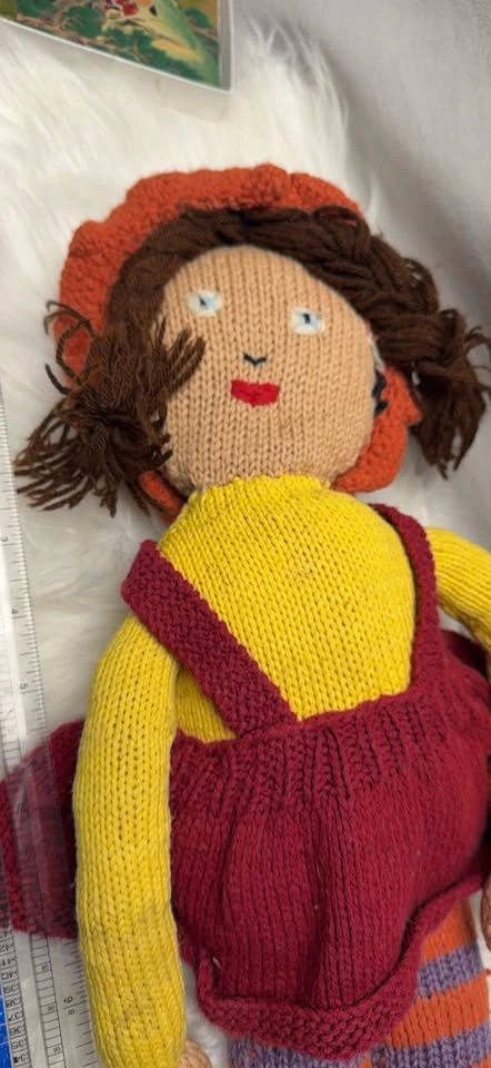 Handmade Knitted Doll - photo 4
