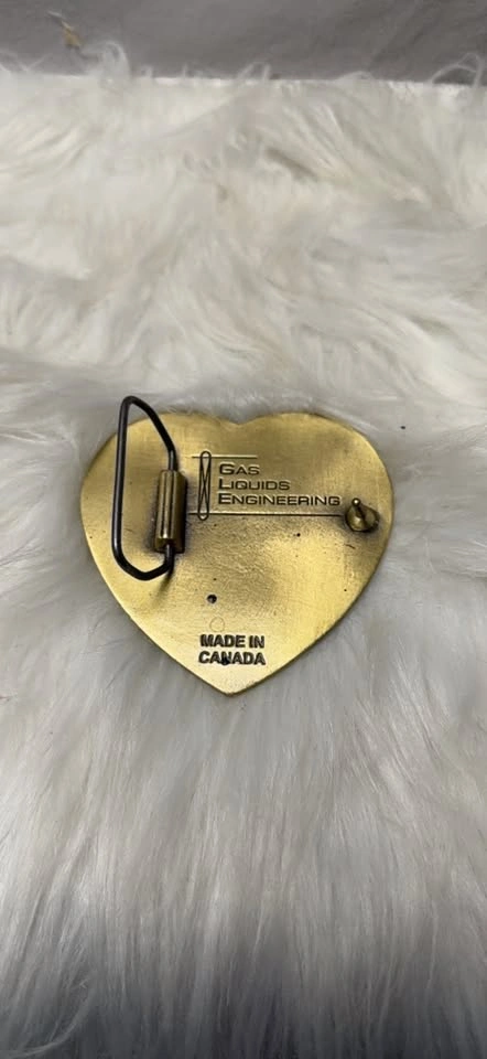 Heart Shaped Oil Rig Buckle - photo 2