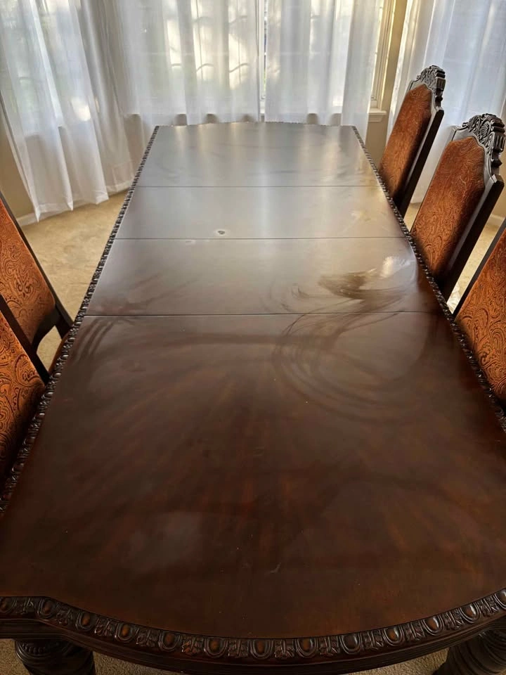 Extendable table & 8 chairs - photo 2
