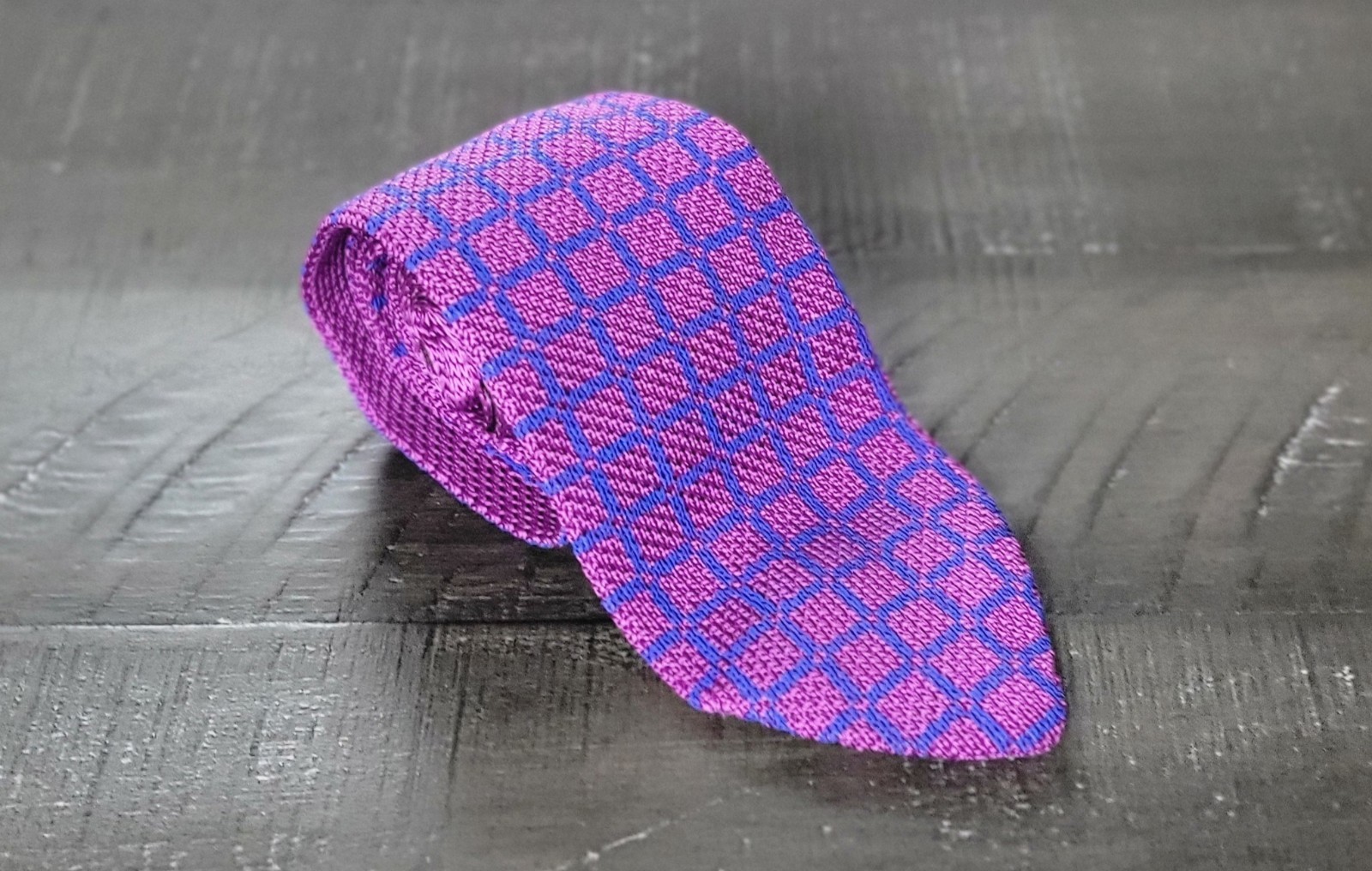 NWOT Robert Talbott Best of Class Tie Knit Silk Pointed Geometri