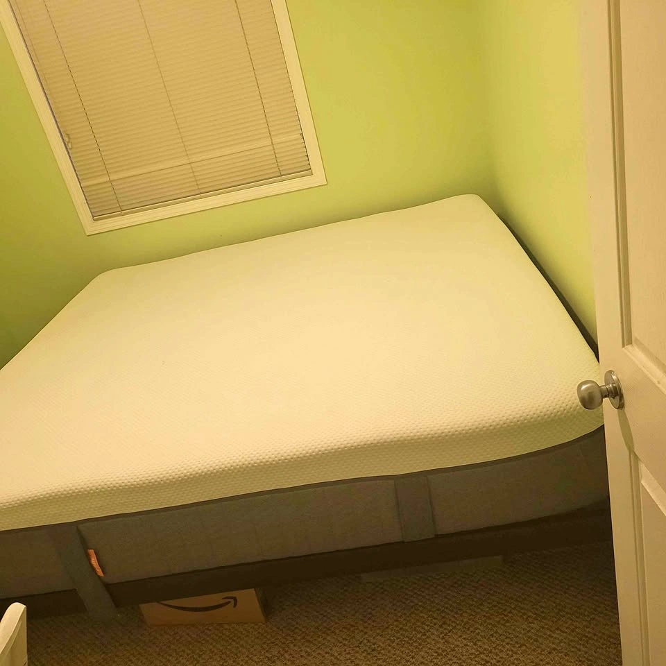 King Size Mattress & Metal Bed Frame