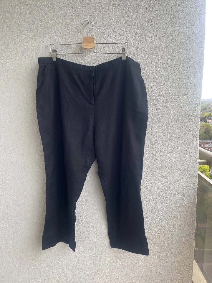 KIMINA Toronto Linen Pants, Size 18, Made in Canada - photo 2