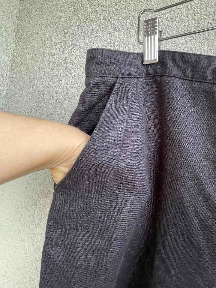 KIMINA Toronto Linen Pants, Size 18, Made in Canada - photo 4