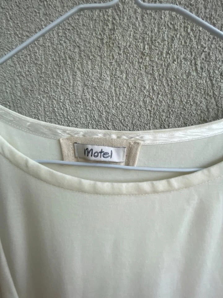 Motel Cream Midi Dress, size M-L, made in Italy - photo 4