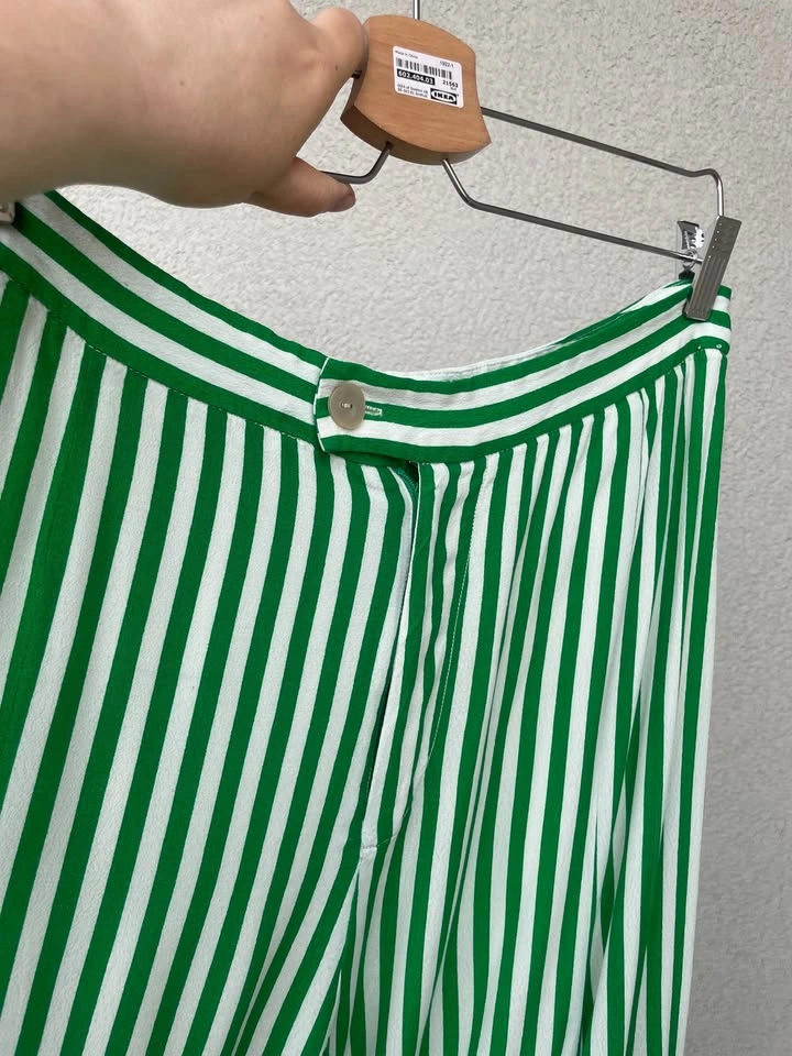 Anthropologie Viscose Wide-Leg Flared Pants, High Rise, Size US - photo 4