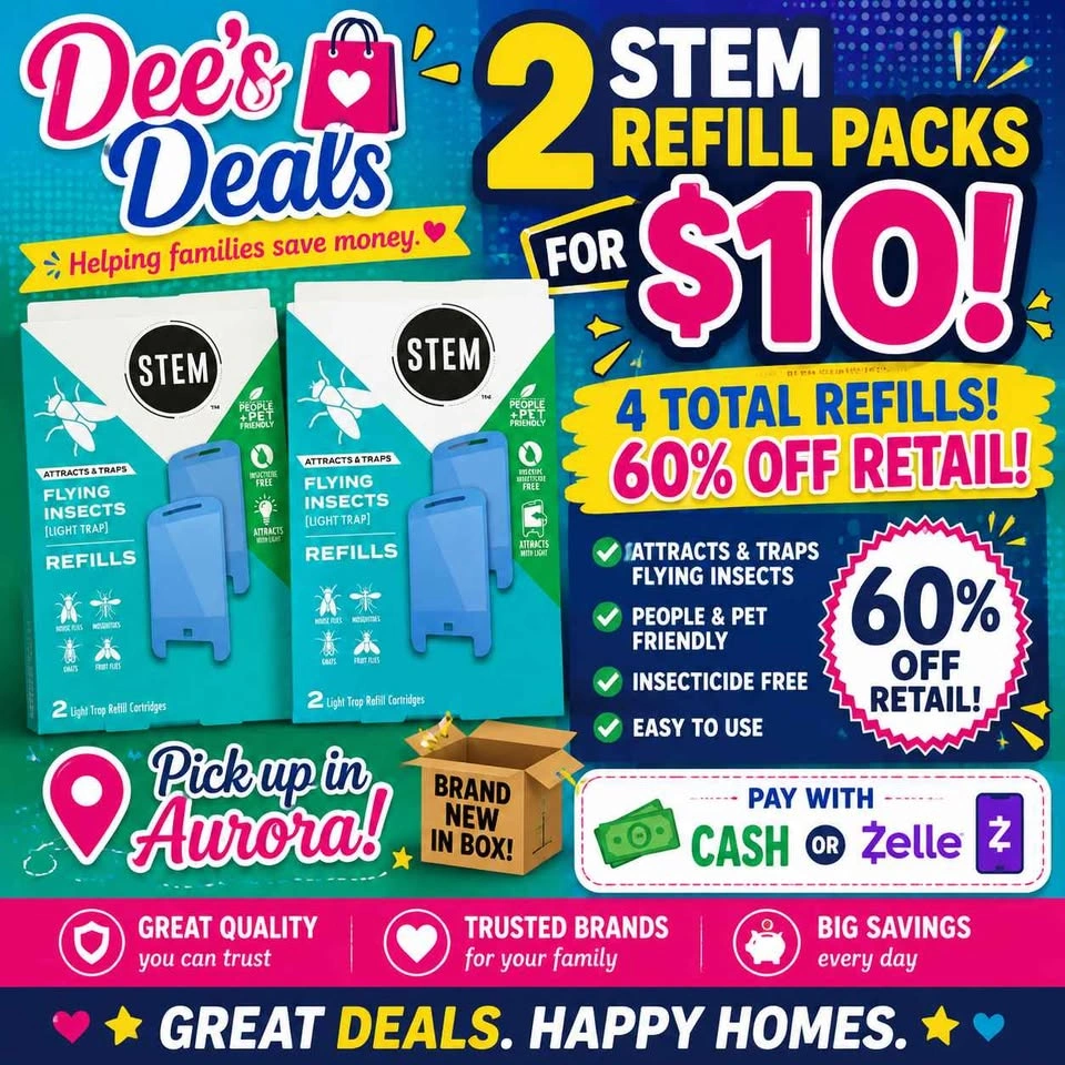 2 Pack STEM Bug Repellent Refill - $10 - photo 2