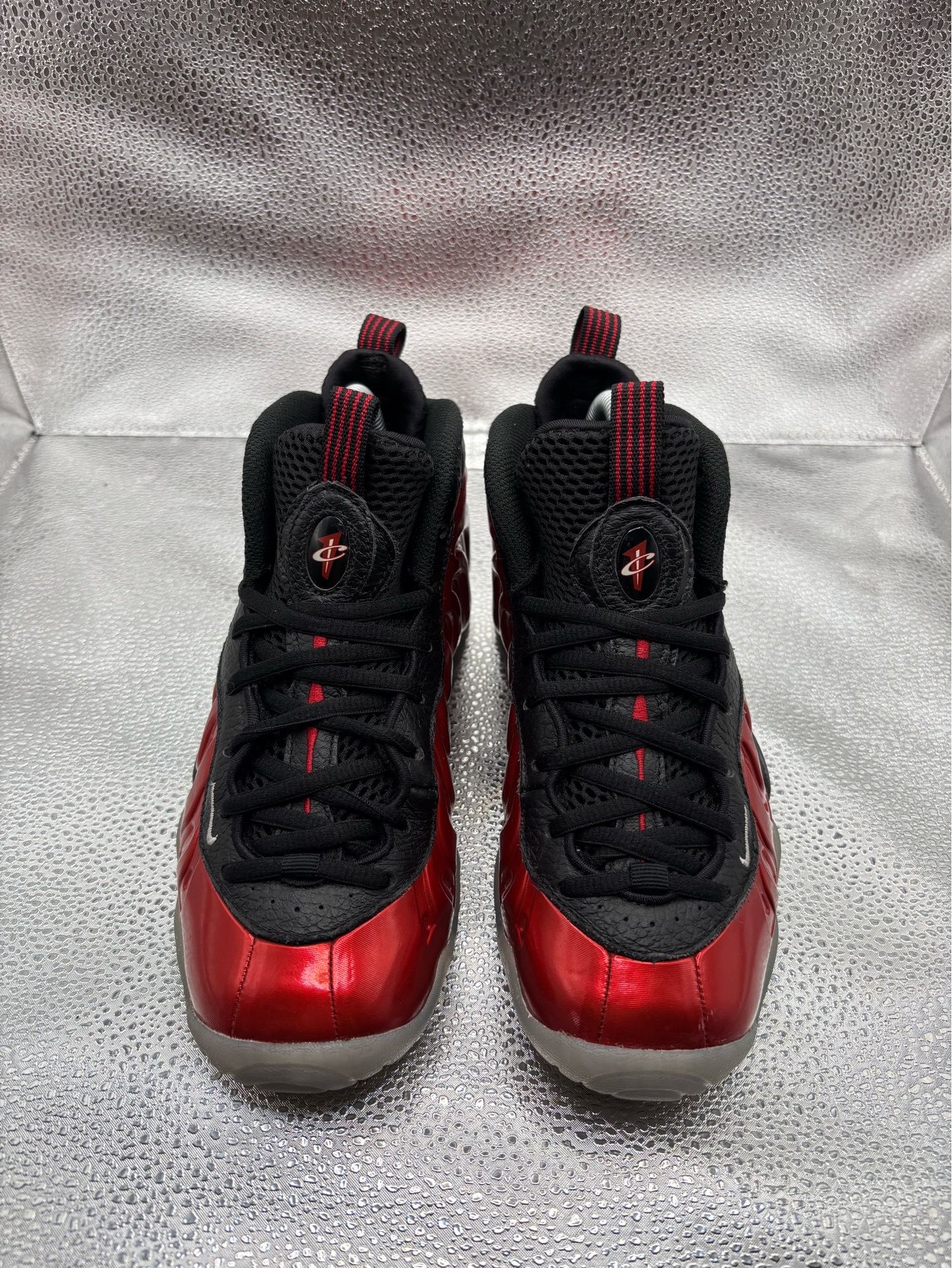 Nike Little Posite One Metallic Red 2023 GS Size 4Y - photo 2