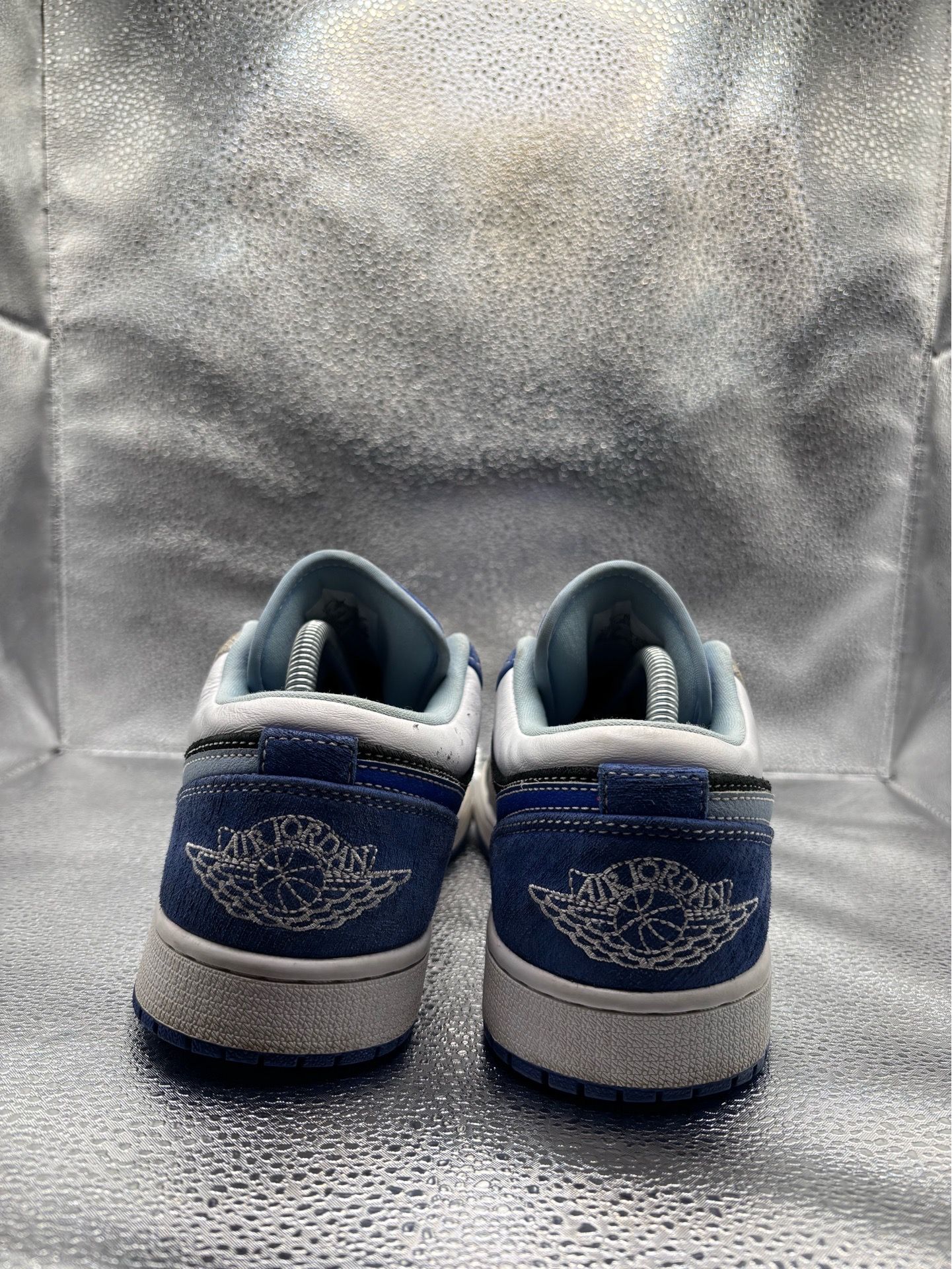 Air Jordan 1 low racer blue white - photo 4