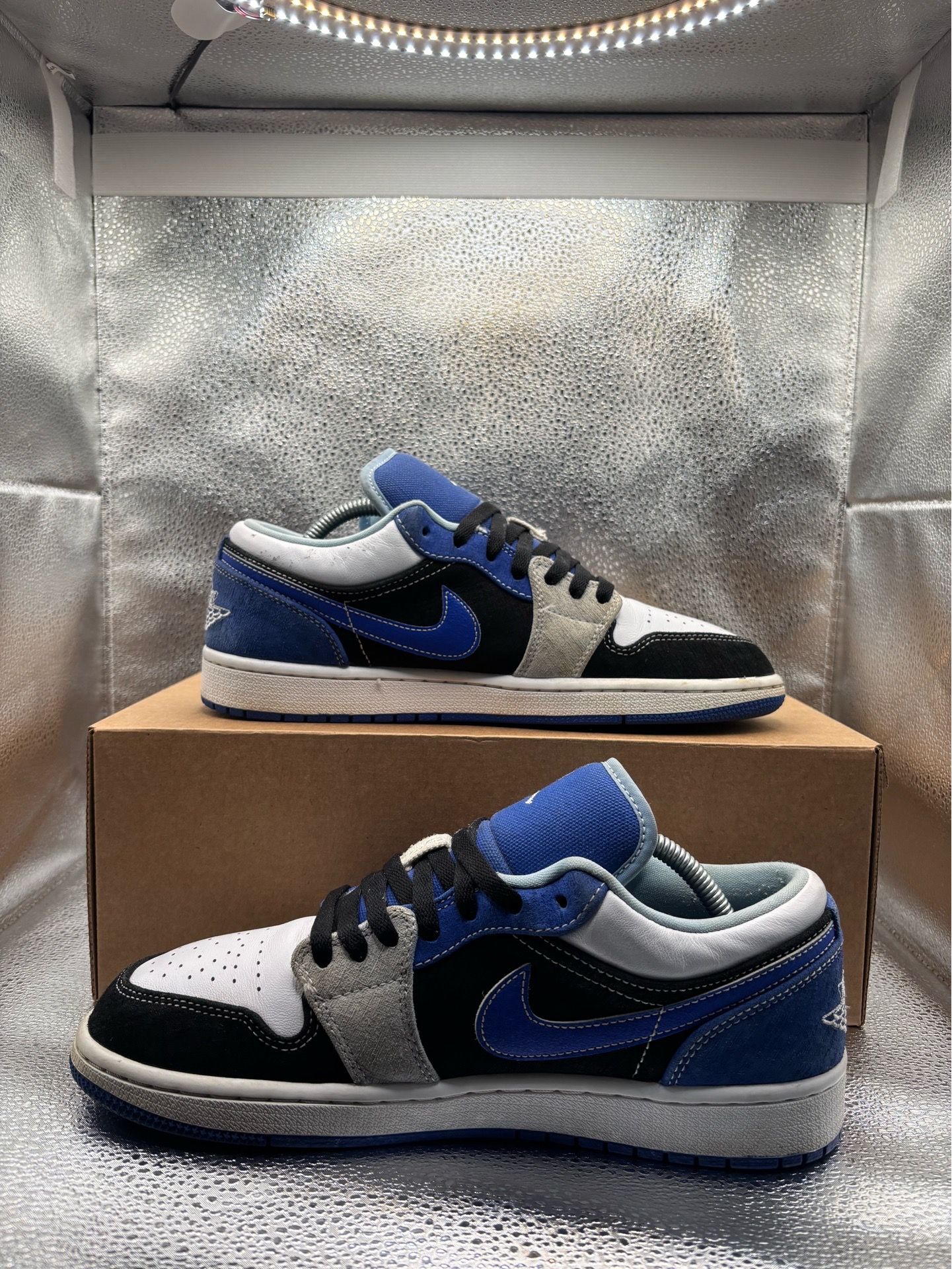 Air Jordan 1 low racer blue white - photo 5