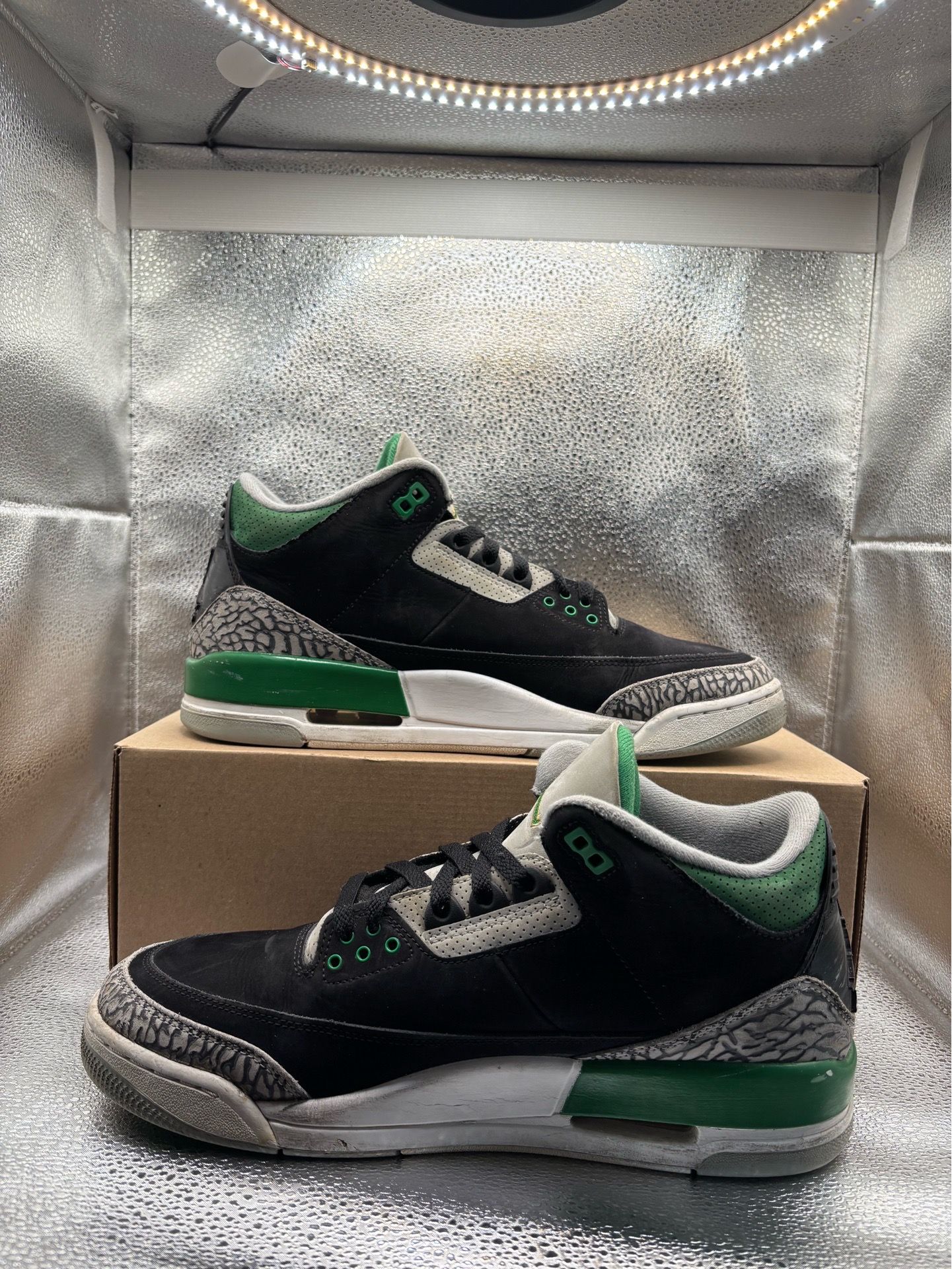 Air Jordan 3 green - photo 5