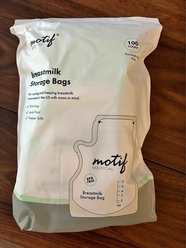 Motif Breast Milk Storage Bags 100ct