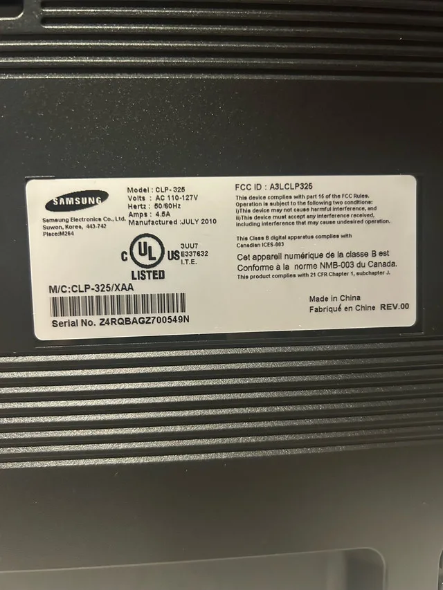 Samsung CLG325 Colour Xpression Printer image indicator(3)