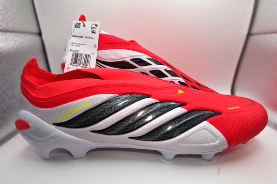 Adidas Predator League FG Soccer Cleats - Sizes 9.5, 10.5, 12