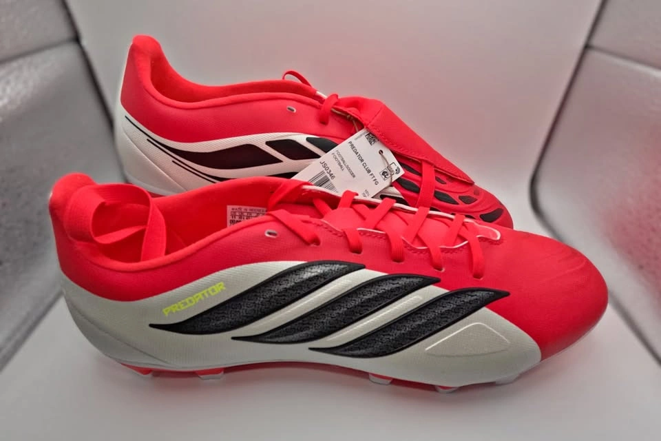 Adidas Predator Club Fold-Over Tongue Soccer Cleats FG Size 11
