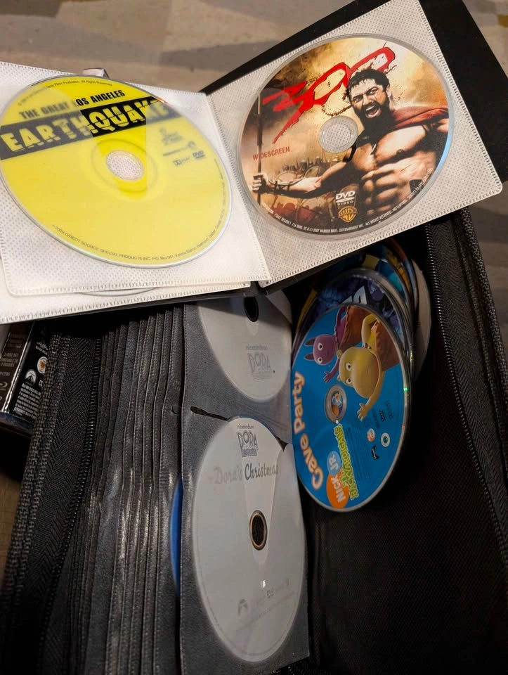 Whole box of DVD's, Xbox, Blu-ray, and PC games - photo 3