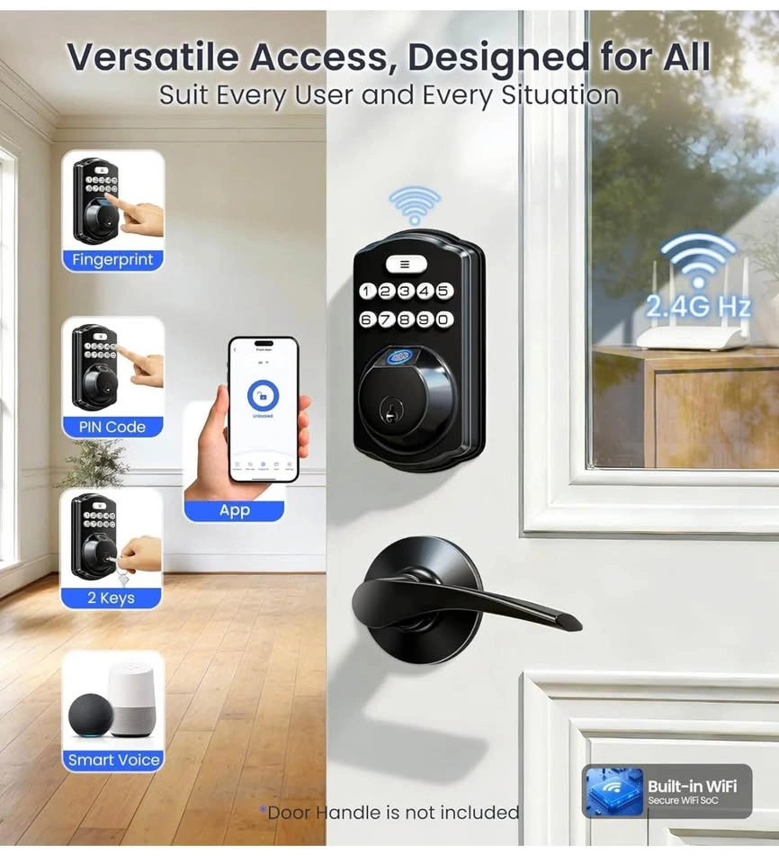 Brand new smart door lock with professional installation - photo 2