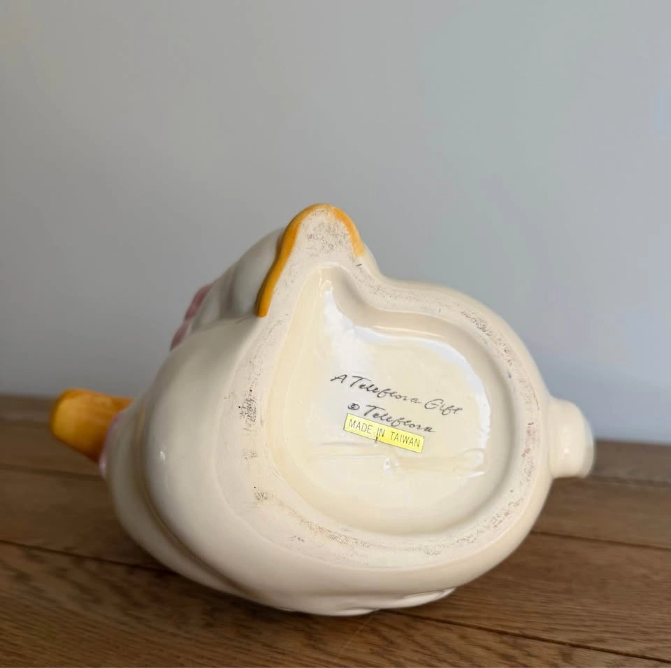 Vintage Ceramic Duck Planter - photo 4