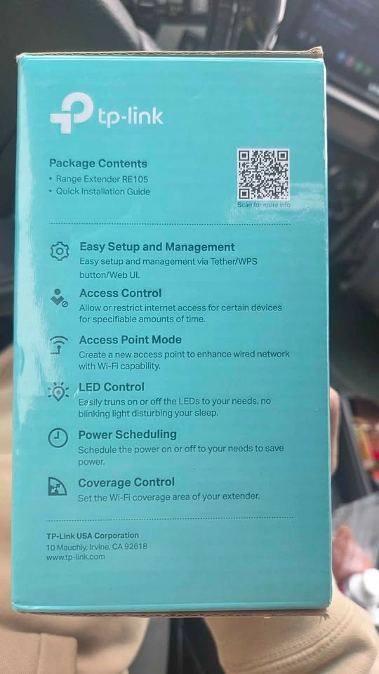TP-Link N300 Wi-Fi Range Extender RE105 - photo 3