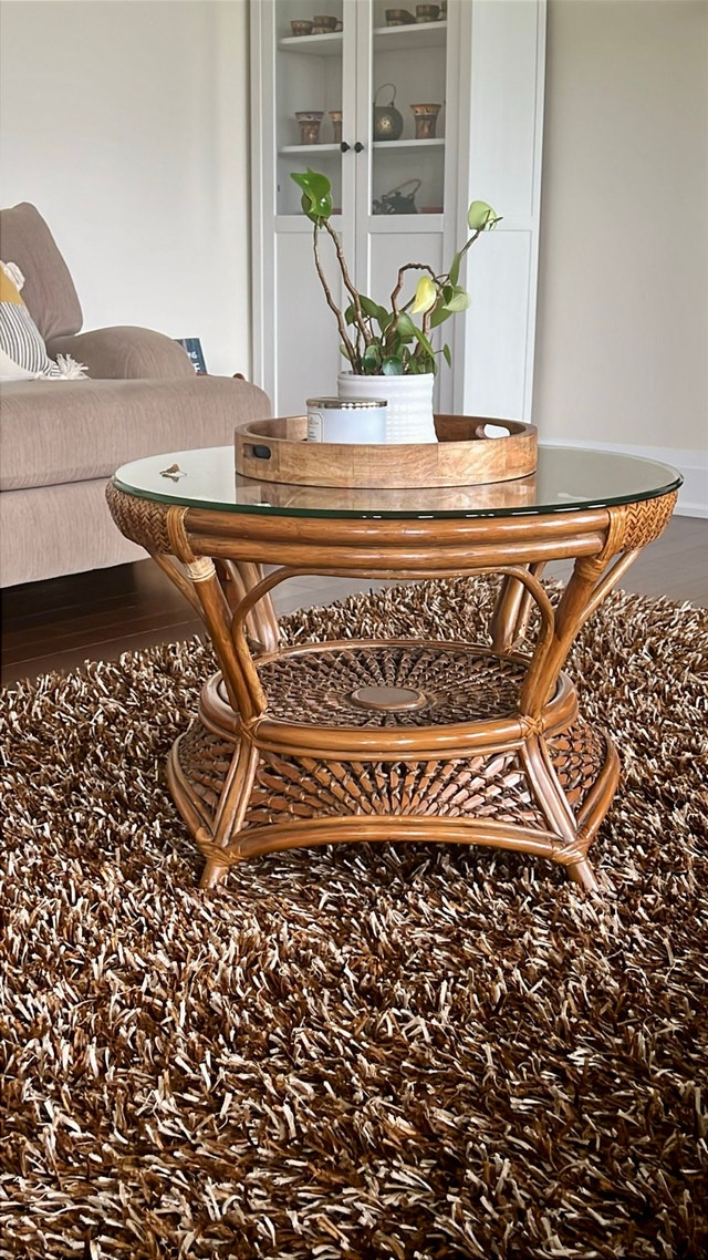 Wicker Living Room Set