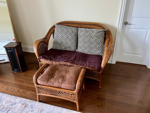 Wicker Living Room Set - photo 4