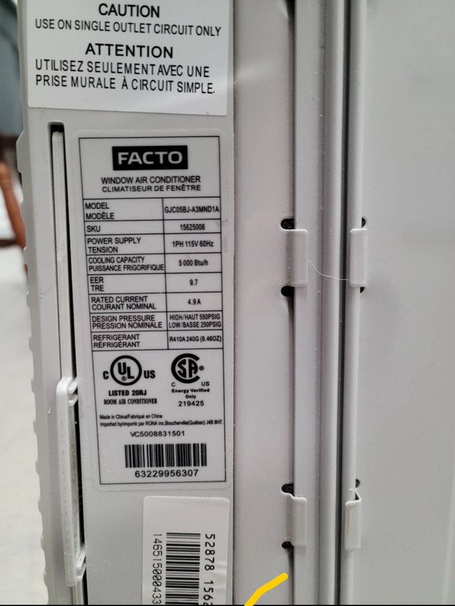 Window Air Conditioner - 5000 BTU - photo 2