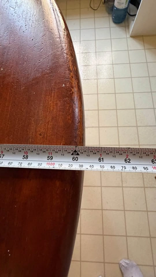 Round Solid Wood Table - photo 5