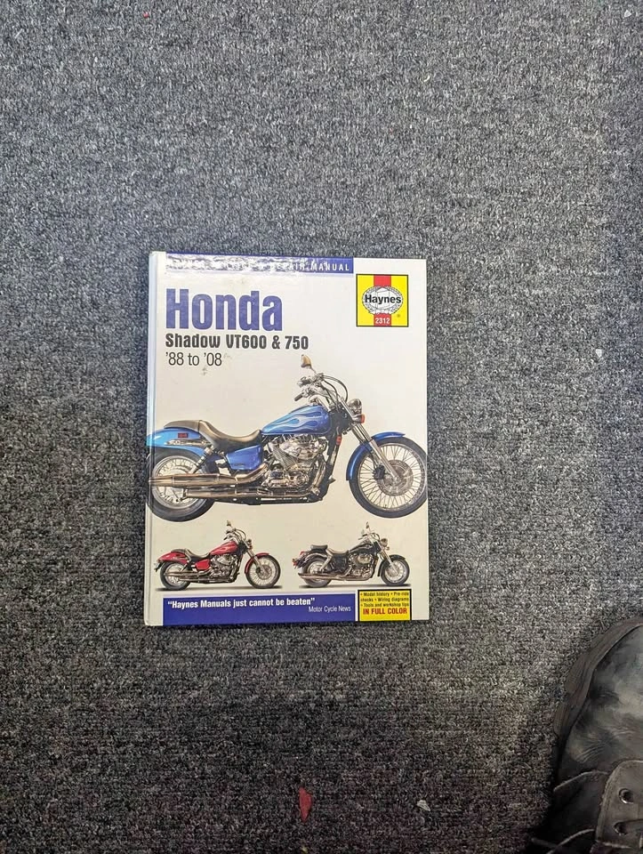 Honda Shadow VT600 VLX Service Manual 1988-2008