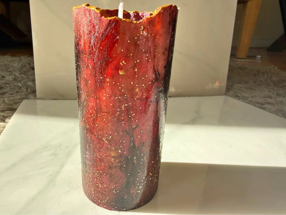 Handmade candle