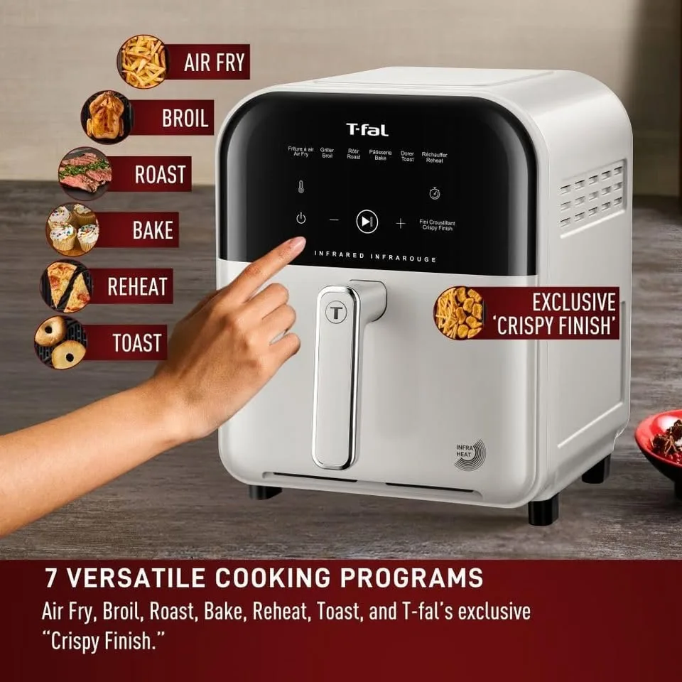 T-fal Infrared Air Fryer 7-in-1 5.3 Qt - NEW image indicator(3)
