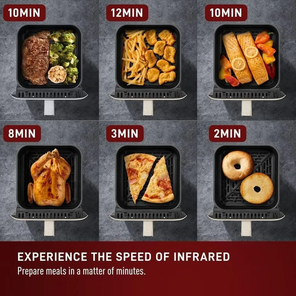 T-fal Infrared Air Fryer 7-in-1 5.3 Qt - NEW image indicator(4)