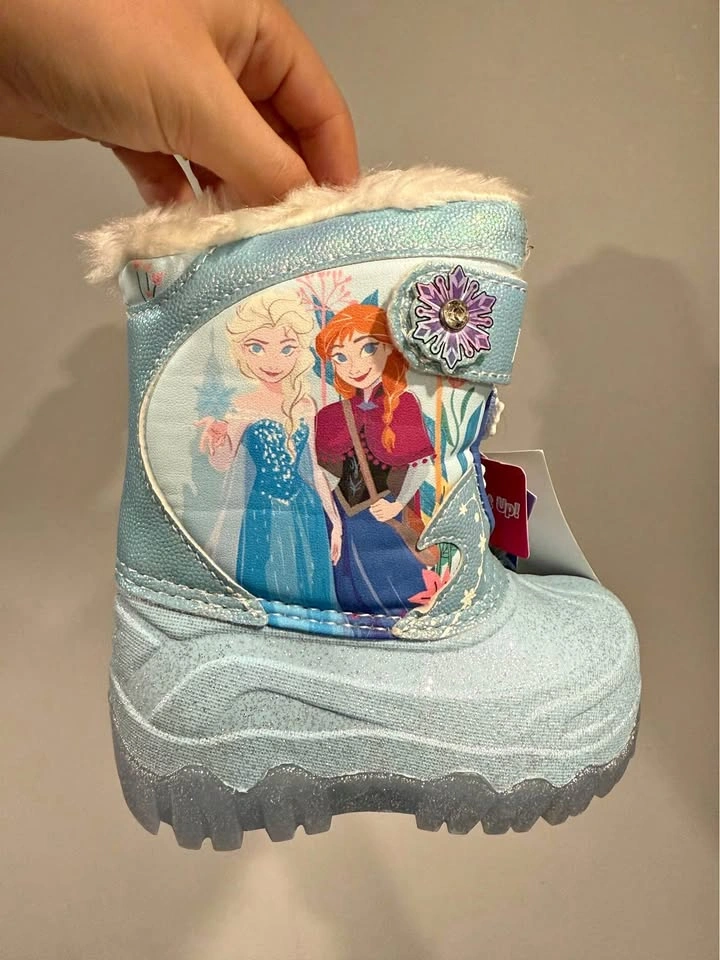 Frozen Disney Toddler Snowboots - Size 6
