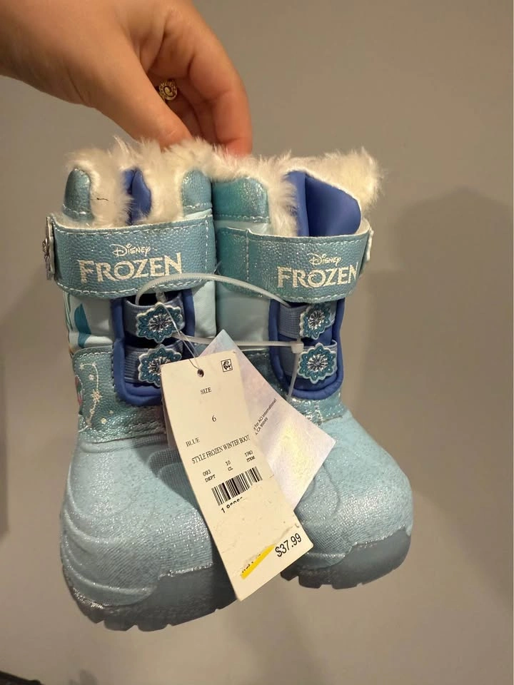 Frozen Disney Toddler Snowboots - Size 6 - photo 2