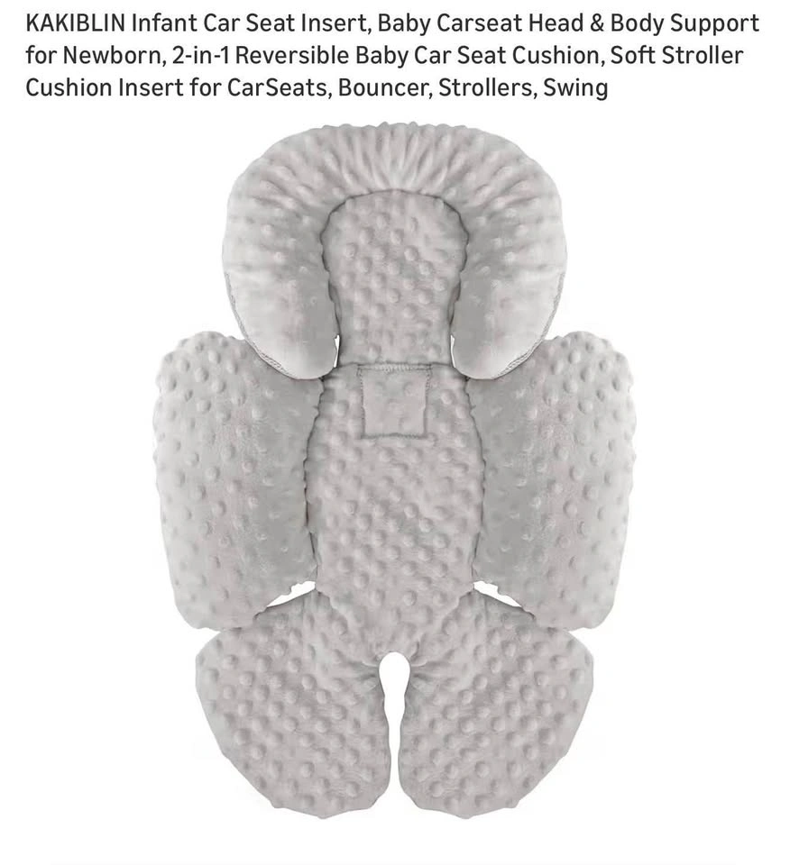 KAKIBLIN Infant Car Seat Insert, Baby Support
