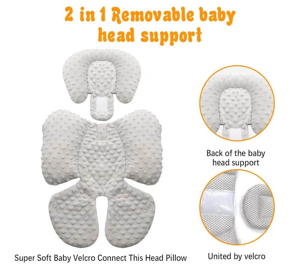 KAKIBLIN Infant Car Seat Insert, Baby Support - photo 4