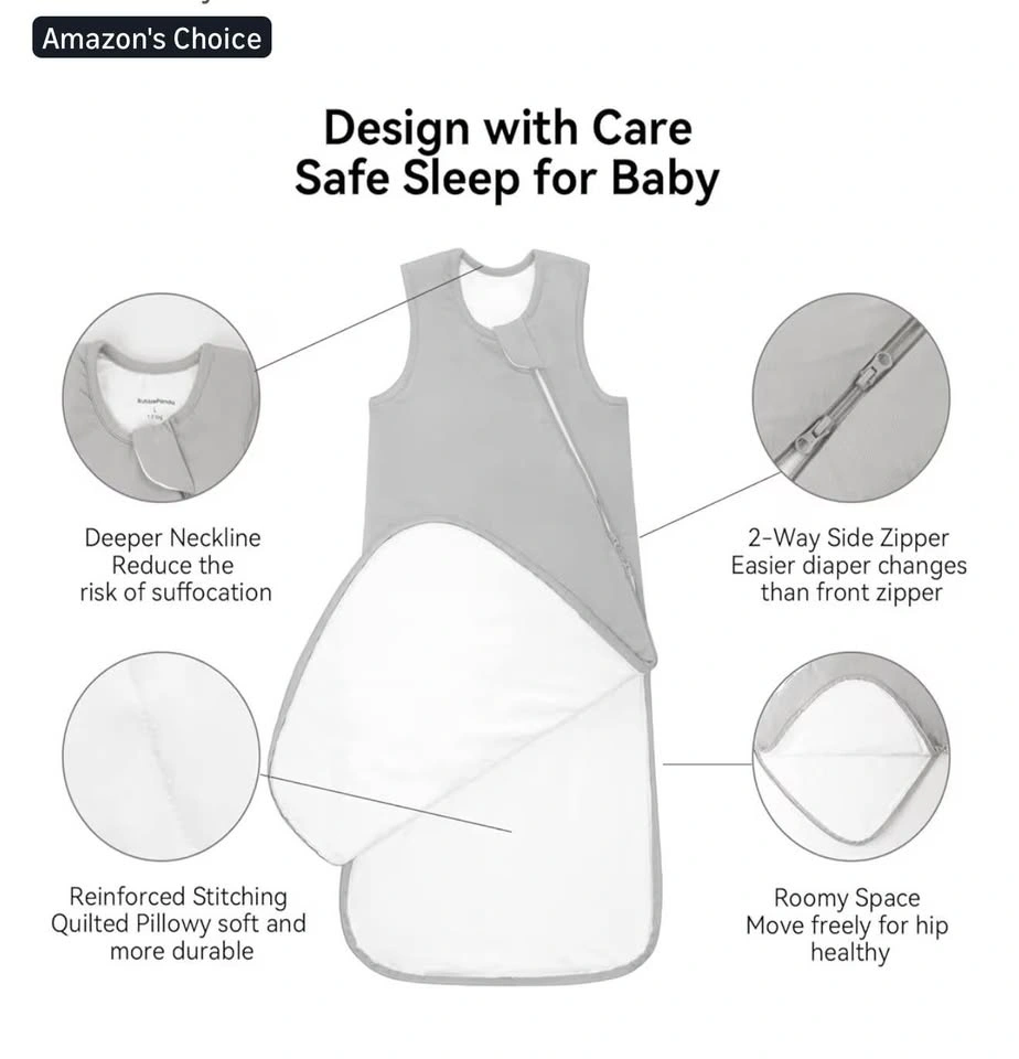 BubblePanda Bamboo Sleep Sack M (6-12m) - photo 3