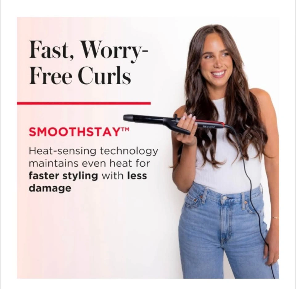 Revlon SmoothStay 1" Coconut Oil Curling Iron - photo 4