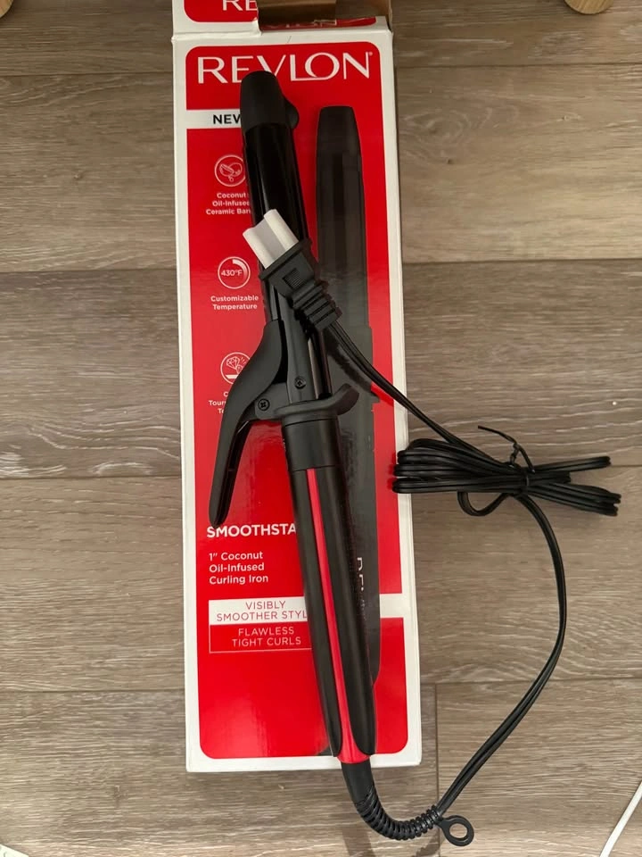 Revlon SmoothStay 1" Coconut Oil Curling Iron - photo 5