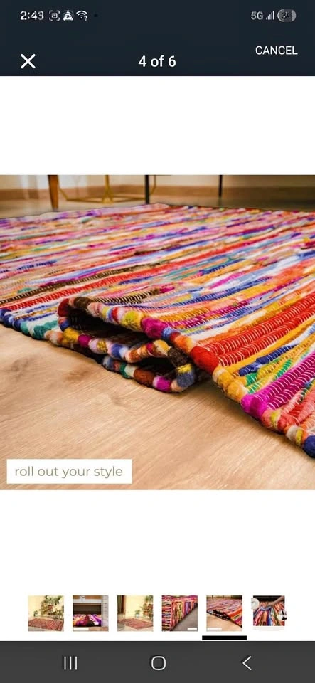 6*4 indoor outdoor Rug