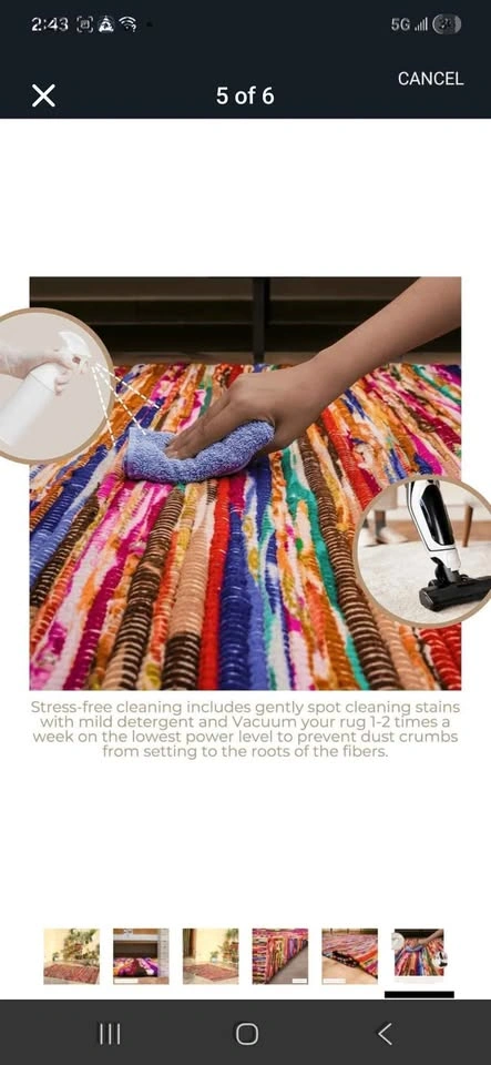 6*4 indoor outdoor Rug - photo 5