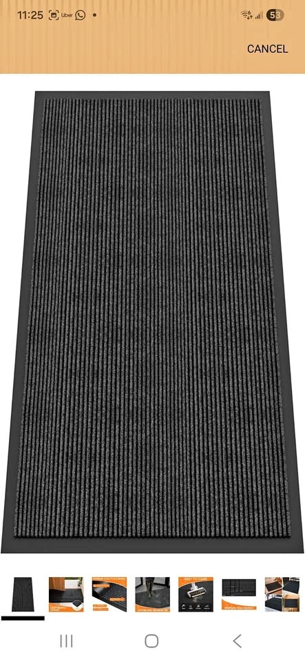 36"x72" Indoor Outdoor Door Mat