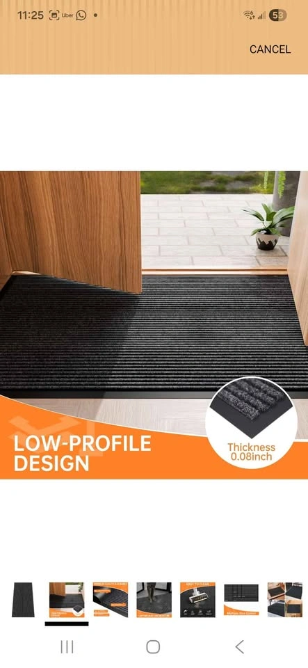 36"x72" Indoor Outdoor Door Mat - photo 5
